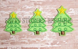 Curly Christmas Tree Feltie