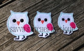 Strutting Owl Feltie