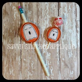 Ghost Pencil and Sucker Holder